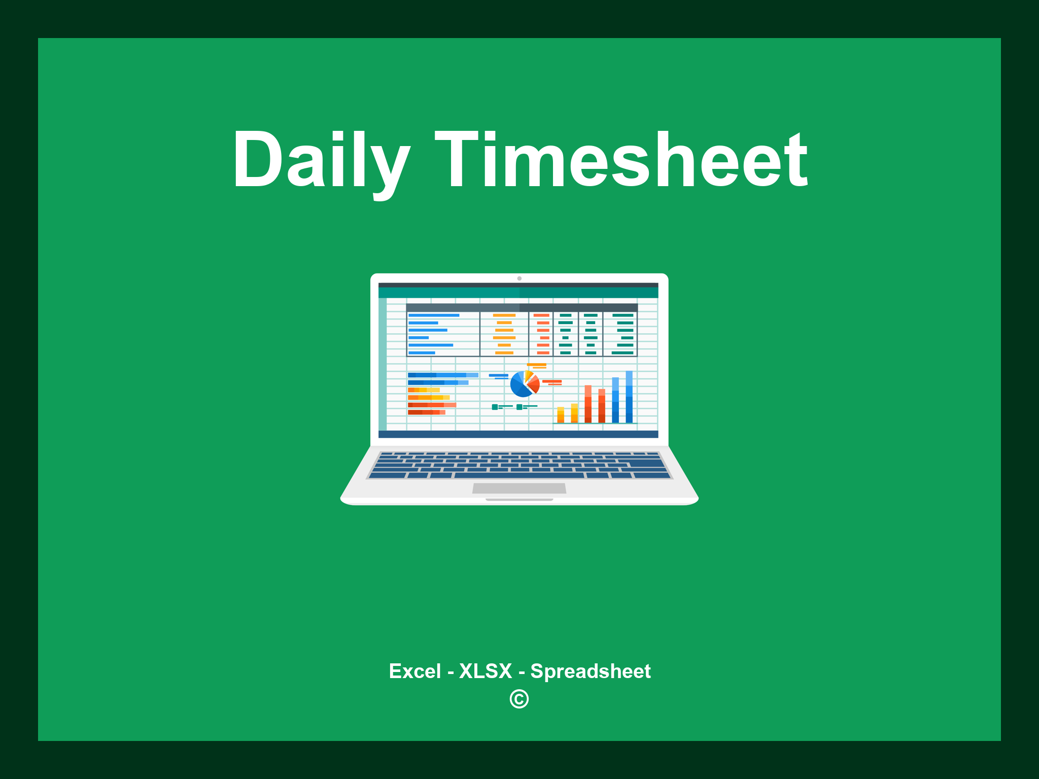 Daily Timesheet Template Excel