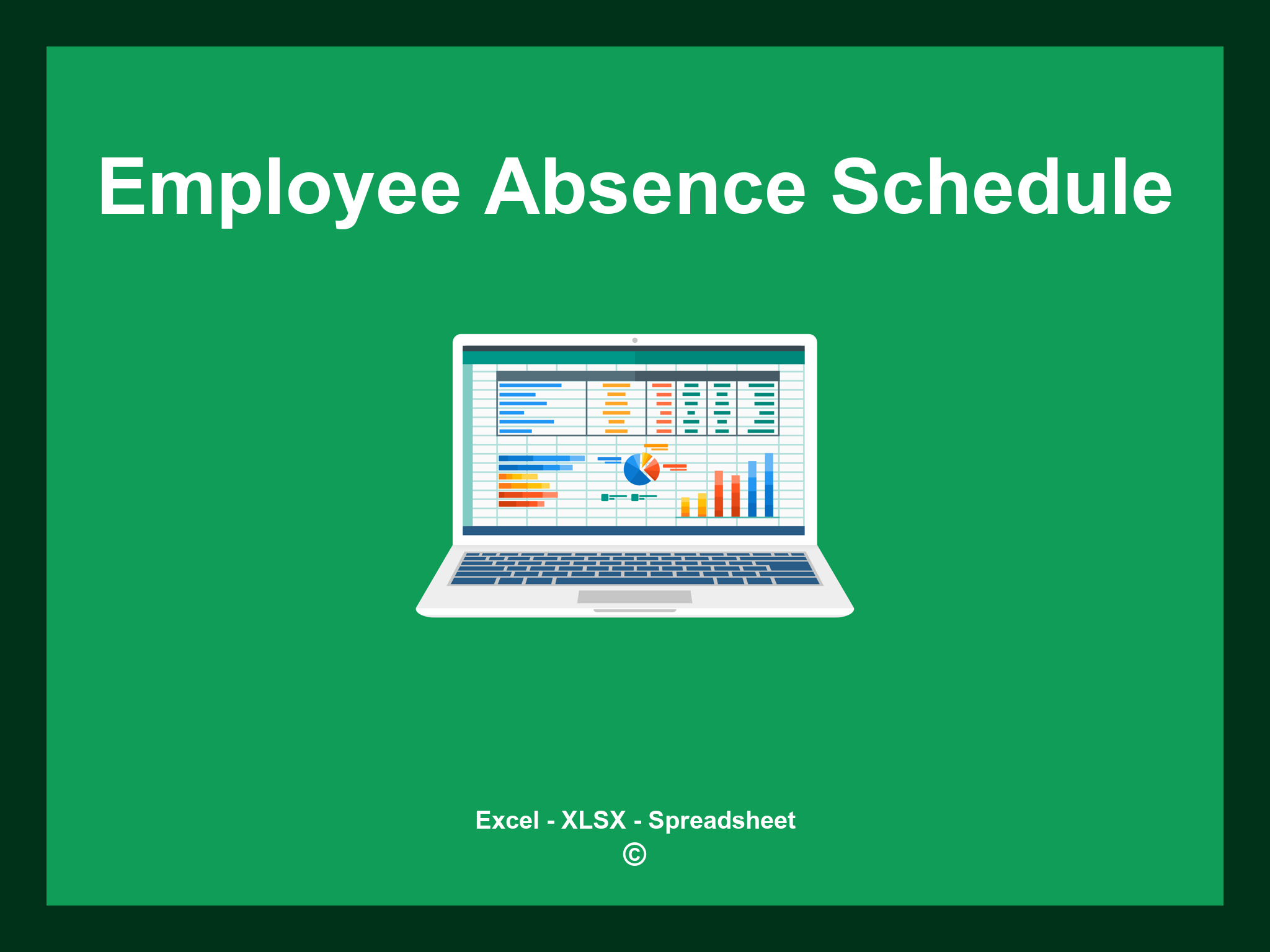 Employee Absence Schedule Excel Template