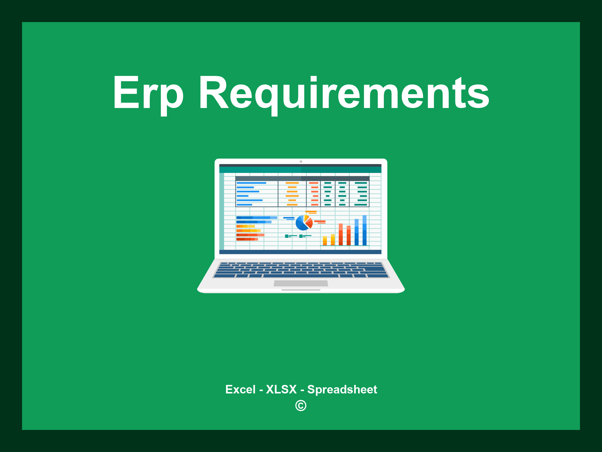 Erp Requirements Template Excel