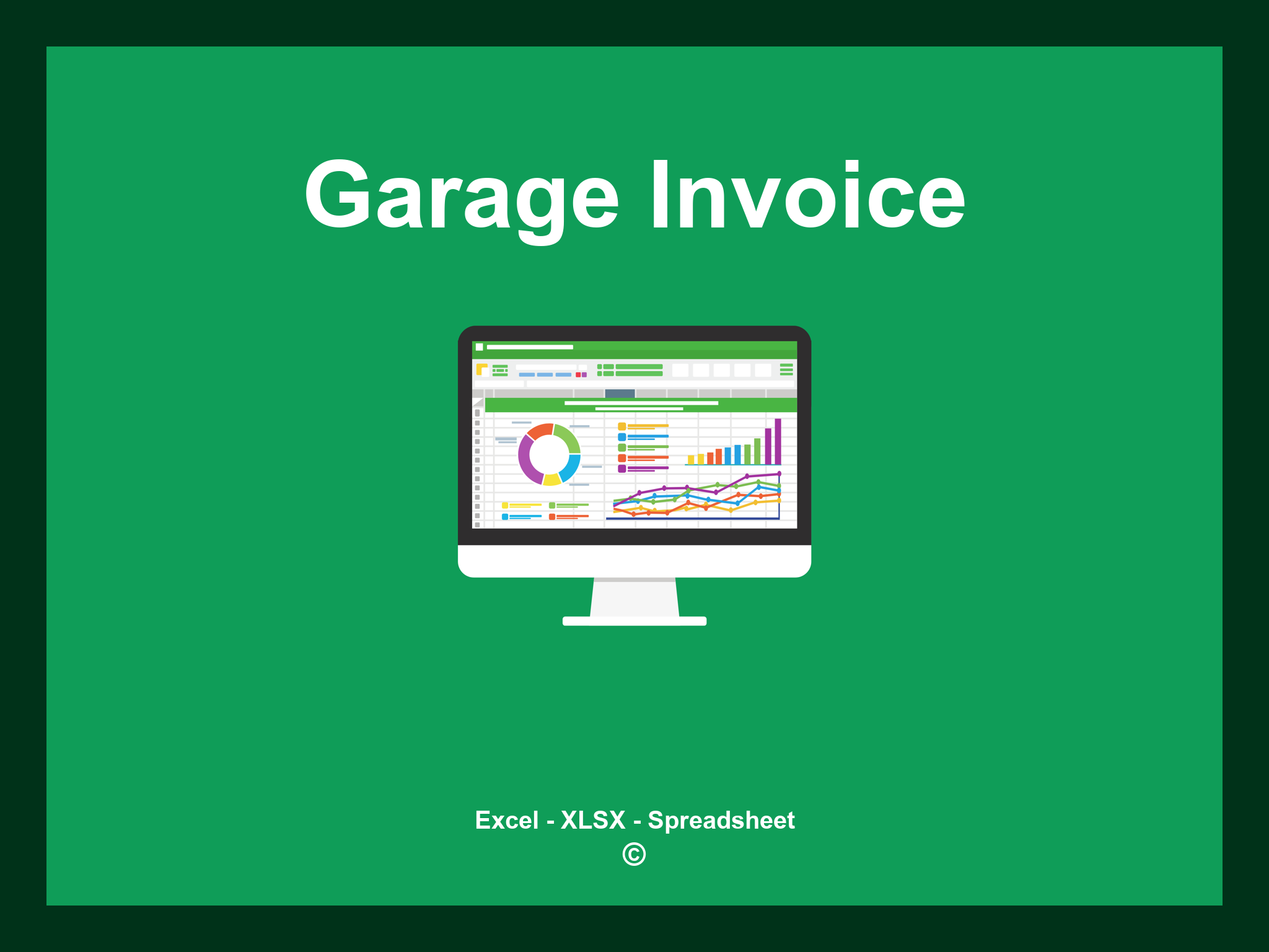 Garage Invoice Template Excel