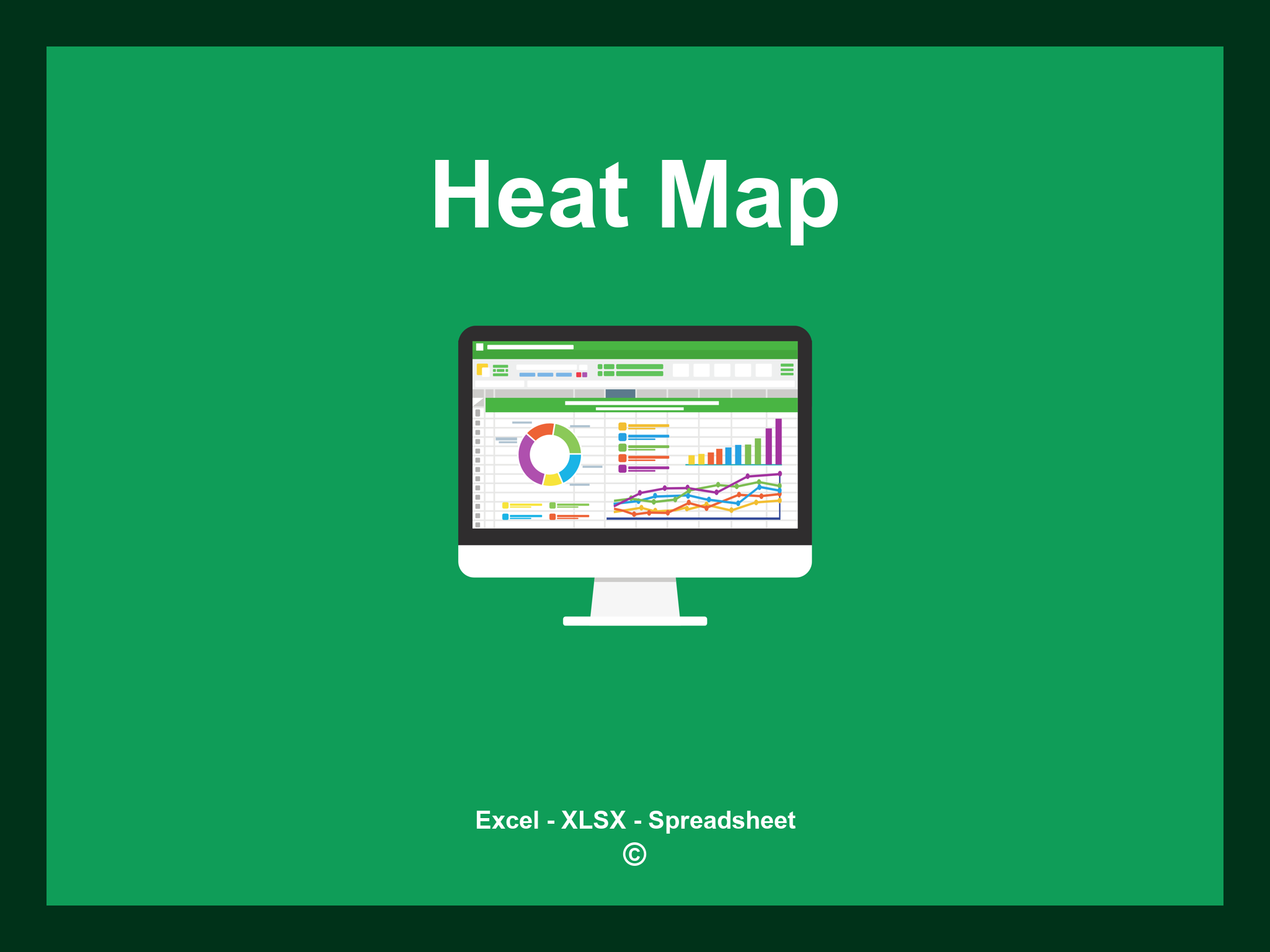 Excel Heat Map Template - Heat Map Excel Spreadsheet Template 