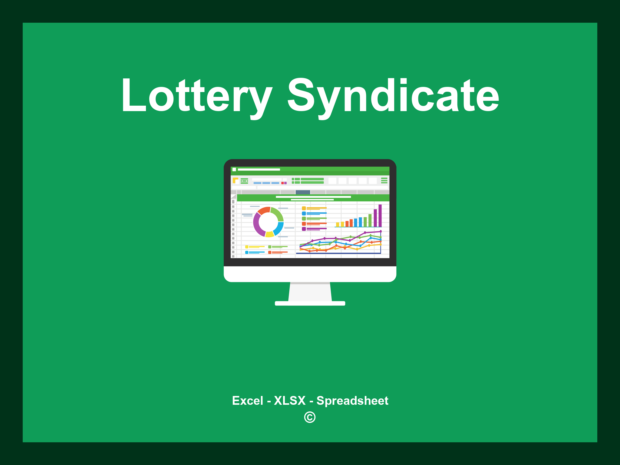 Lottery Syndicate Excel Spreadsheet Template