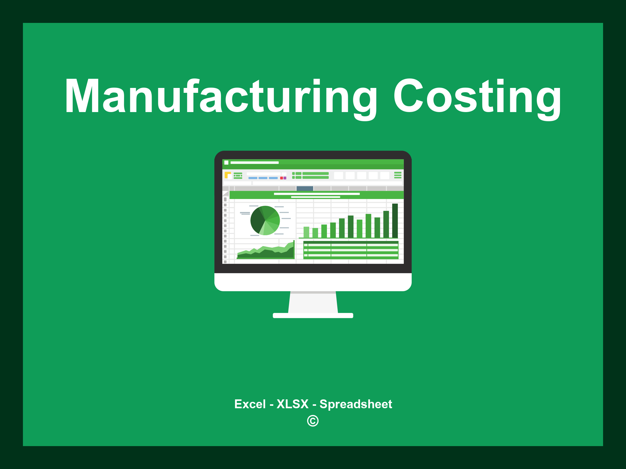 Manufacturing Costing Template Excel