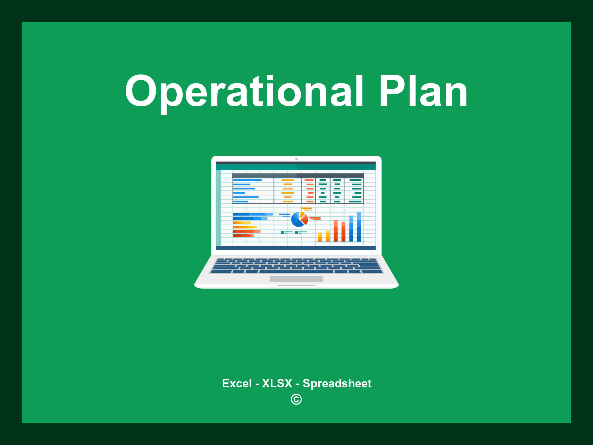 Excel Operational Plan Template