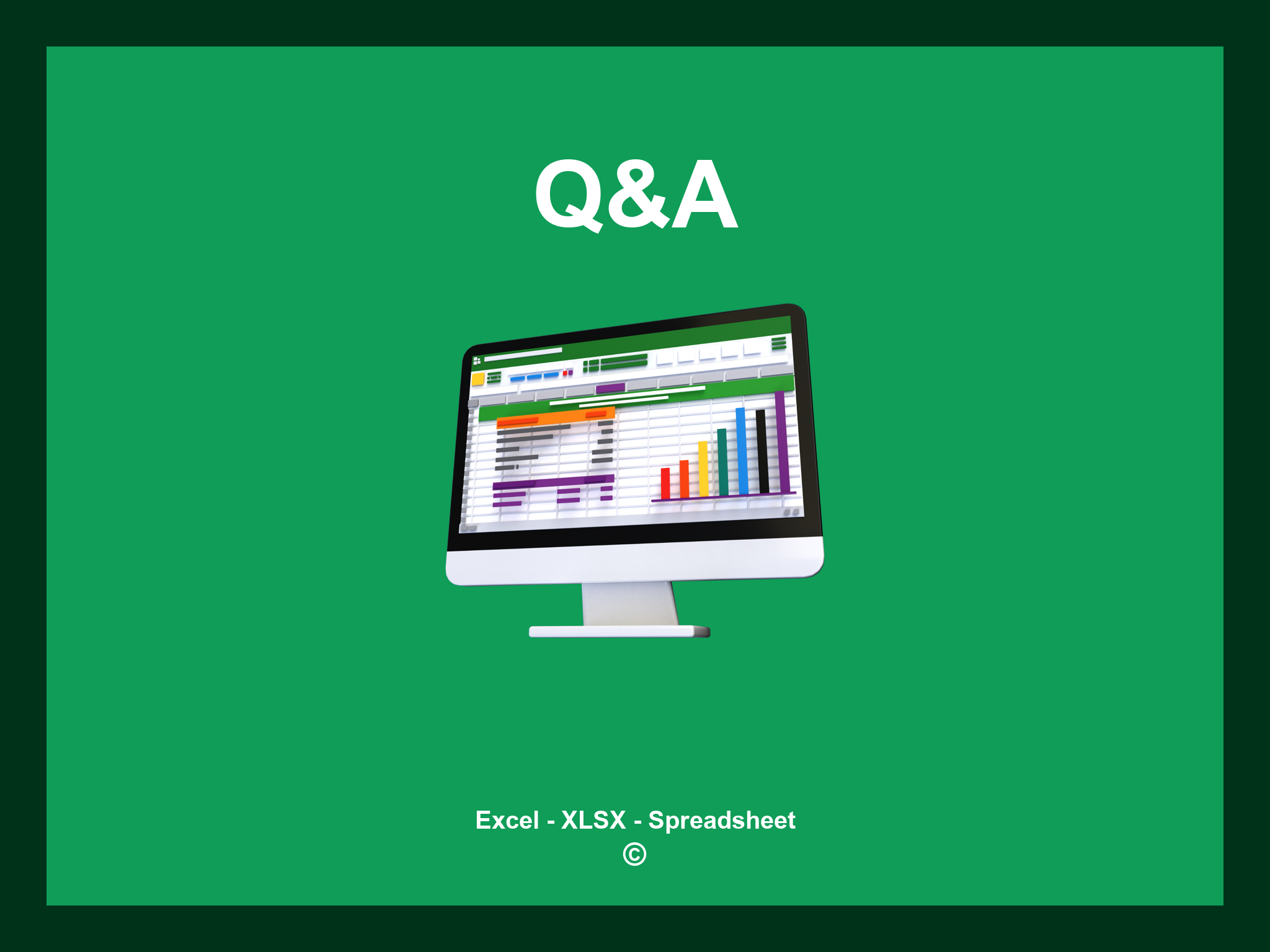 Q&A Template Excel