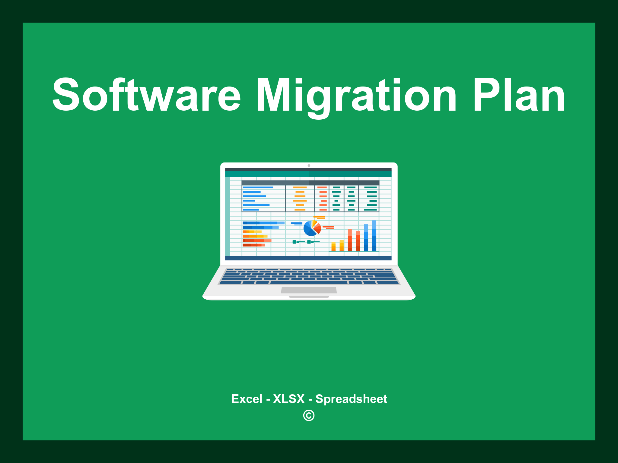 Software Migration Plan Template Excel