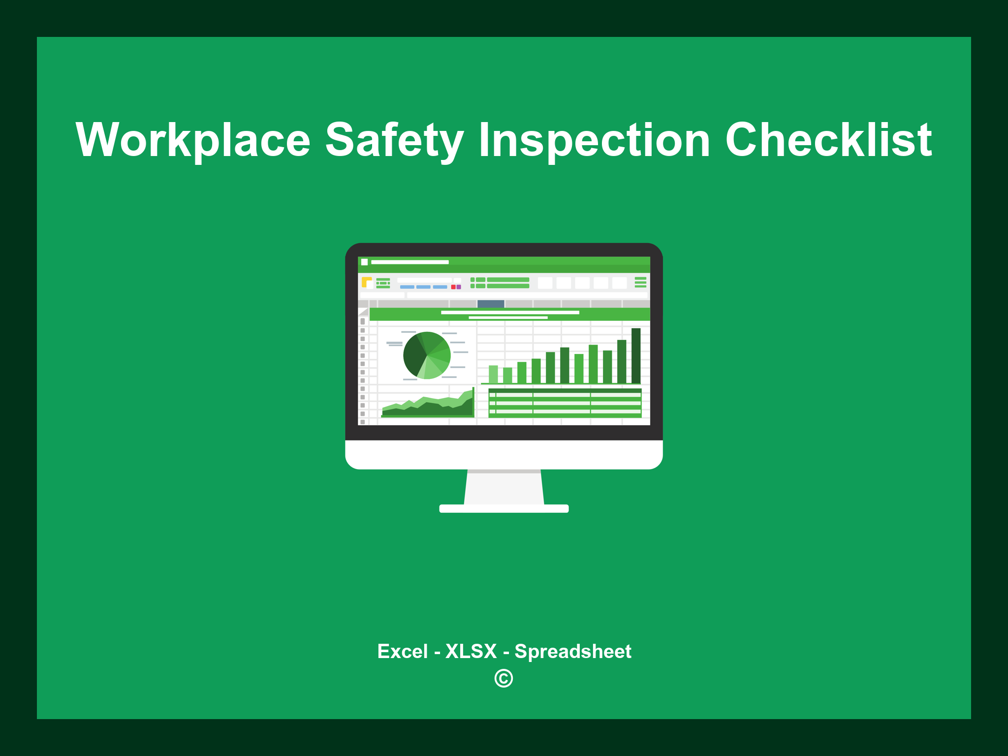 Workplace Safety Inspection Checklist Template Excel